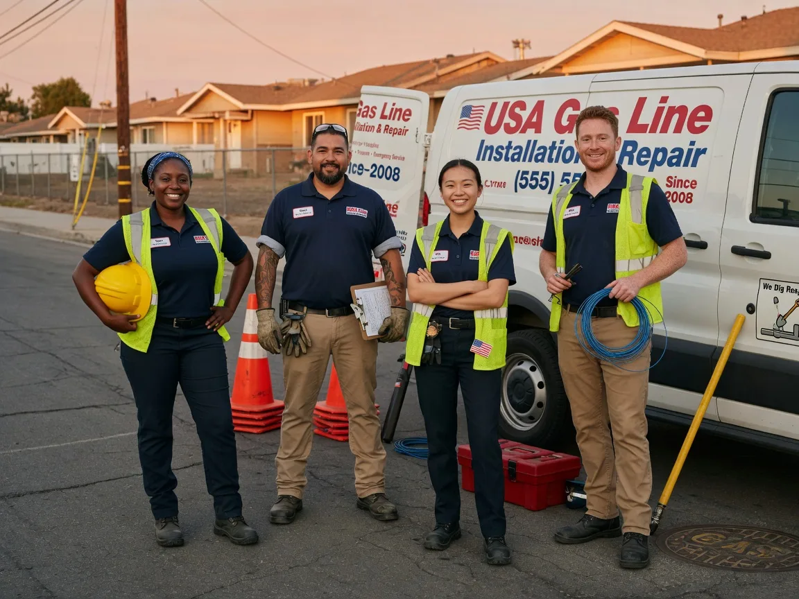 Gas Line Installation company in Manchester, CA
